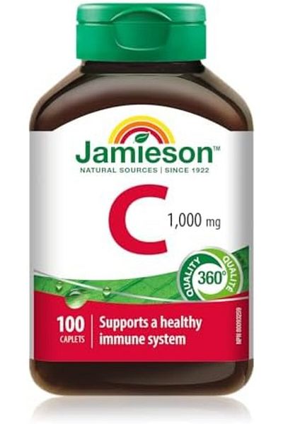 Jamieson Vitamin C 1,000 mg, 100 Count (Pack of 1)