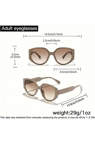 viberia Women's Brown Sunglasses