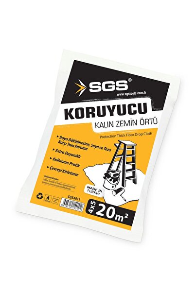 SGS 10 m² Kalın Zemin Örtüsü | Boya, Tadilat ve Temizlik İşlerinin Koruyucu K...