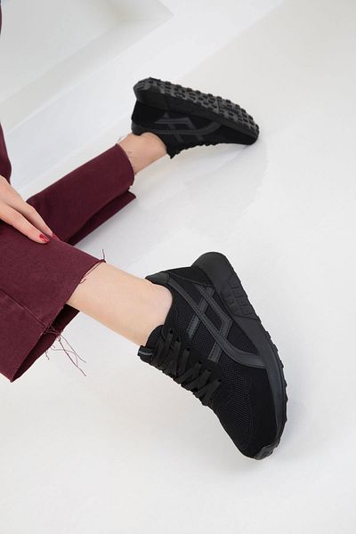 SOHO Black-Black Women's Sneaker 20654