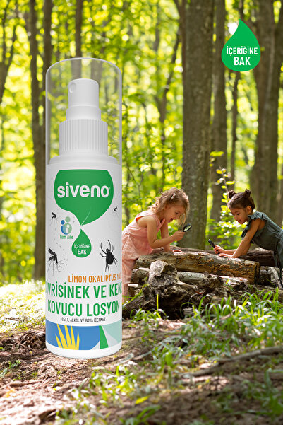 Siveno Sivrisinek ve Kene Kovucu Sprey Losyon Bitkisel Tüm Vücut İçin Aile Boy 100 ml