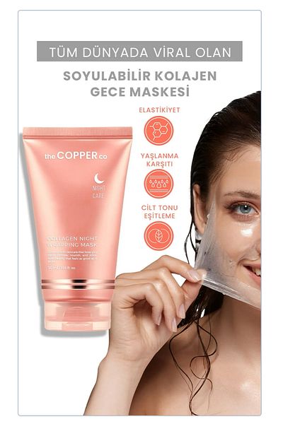 The Copper Co Peelable Collagen Night Mask 50 ml