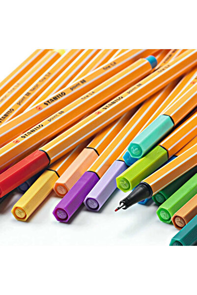 Stabilo - İnce Keçe Uçlu Kalem - Point 88 - Çilek Kırmızısı