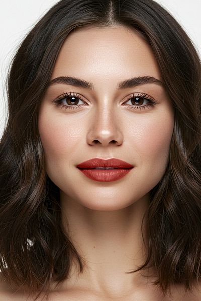 Trendyolmilla Beauty Hidratáló szatén avokádóolajjal - Rúzs Burnt Red 307 TKZAW25RJ00001