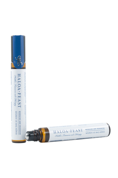 HALOA FEAST Ve Baş Ağrısı Roll-on 10 ml - Migraine And Headache Relief Roll-o...
