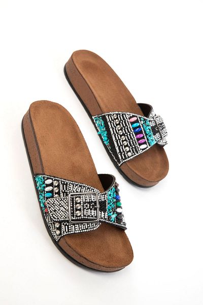 SOHO Black Women's Slippers 20660