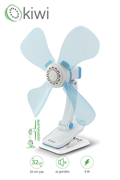 Kiwi Kfan 7604 Masaüstü Mini Vantilatör Kiwi 7604