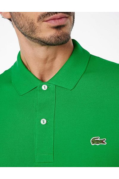 Lacoste Short Sleeved Ribbed Collar Shirt