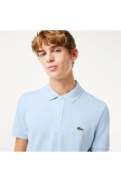 Lacoste قميص بأكمام قصيرة وياقة مضلعة