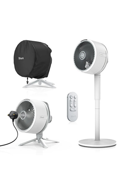 Shark Shark FA220EU FlexBreeze 12 in 1 Foot Fan, 5 Speeds, 180 Degree Oscillation