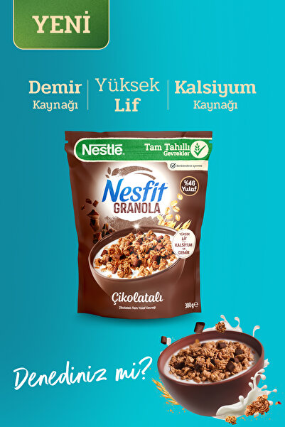 Nesfit Nesfit Granola 300gr Çikolata x 2