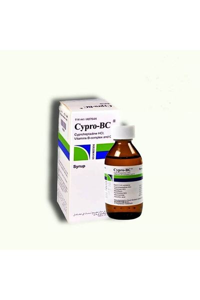 cybros Lebanese Ciprovita syrup for weight gain for children