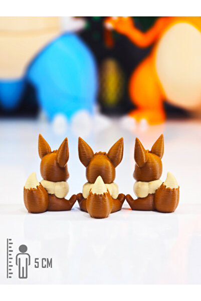 Suelo Butik Pokemon Eevee Figürü Pokemon Figür Oyuncakları 5 Cm (1 Adet)