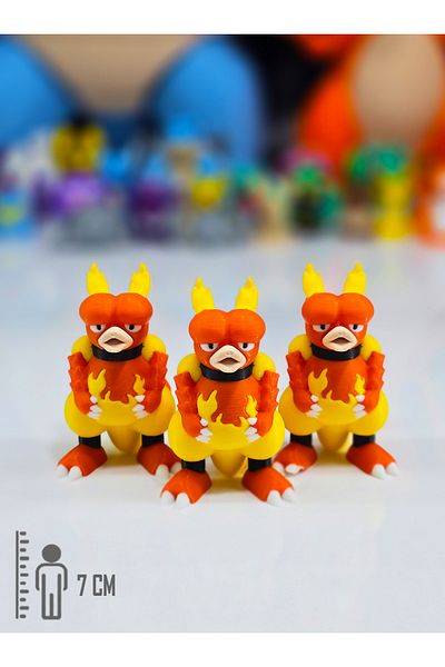 Suelo Butik Pokemon Magmar Figure Pokemon Figure Toys 7 cm (1 Piece)