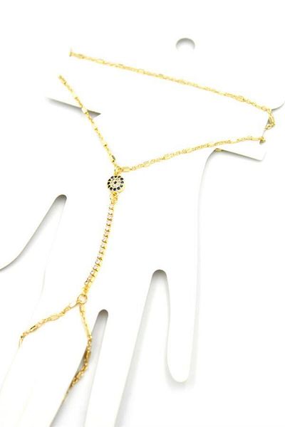Royaleks Stoned Evil Eye Shahmeran - Gold