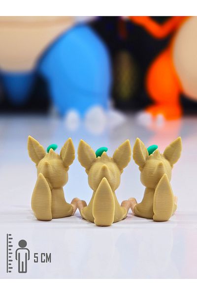 Suelo Butik Pokemon Leafeon Figure Pokemon Figure Toys 5 cm (1 Piece)