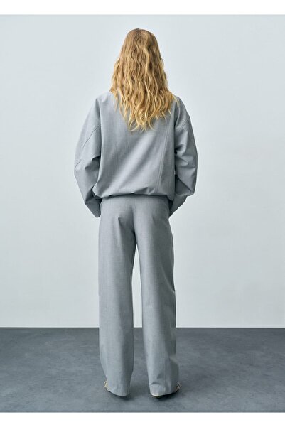 MANGO Woman Bağcıklı jogger pantolon