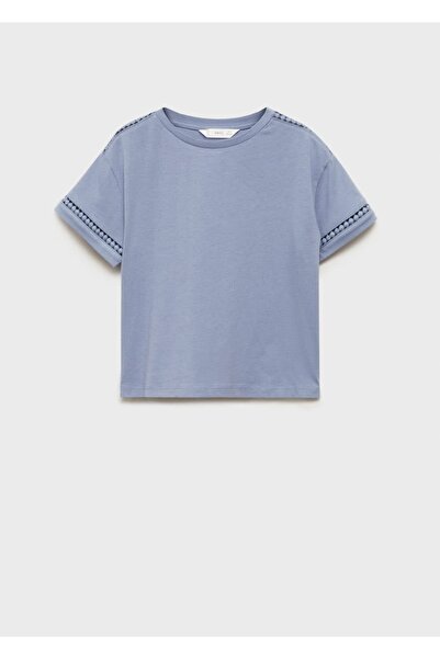 MANGO Kids Tricou cu detaliu găuri
