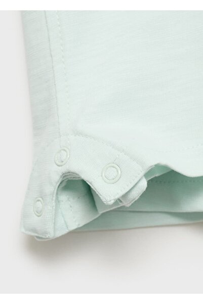 MANGO Baby Cotton Short Jumpsuit