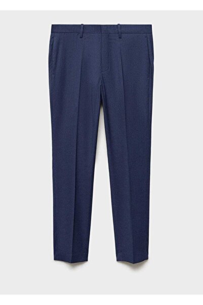 MANGO Man Υφασμάτινο υφασμάτινο παντελόνι με εξαιρετικά λεπτή εφαρμογή