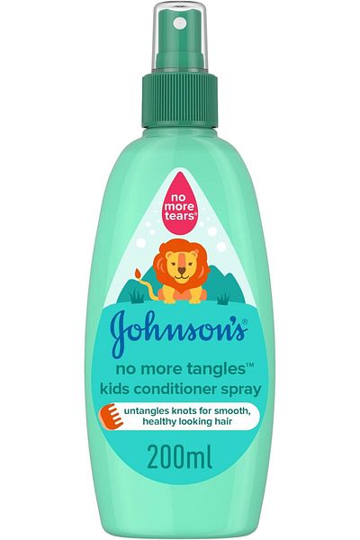 Johnson 's Baby Spray Conditioner for Kids, No More Tears, No More Tangles, 200ml