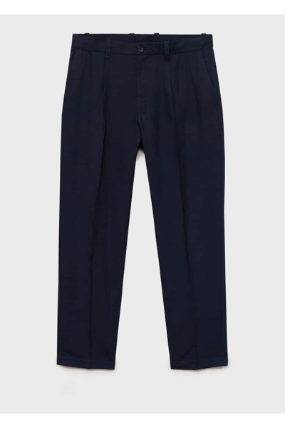 MANGO Man Regular fit keten pantolon