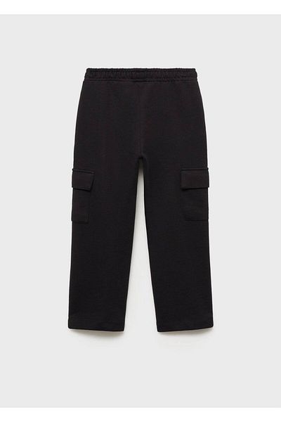 MANGO Kids Cotton Cargo Pants