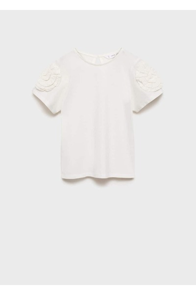 MANGO Kids Μπλουζάκι με στάμπα με ανάγλυφη λεπτομέρεια