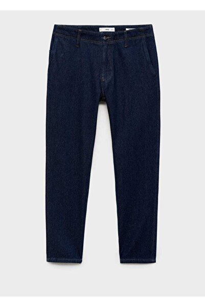 MANGO Man Regular kesim koyu yıkama jean pantolon