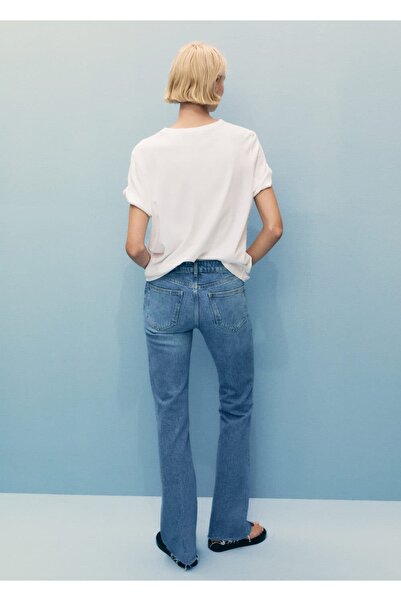 MANGO Woman Yüksek belli baloon fit jean