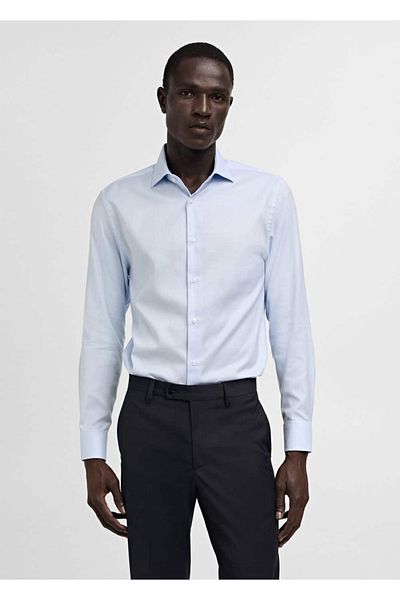 MANGO Man Cămașă de costum slim fit