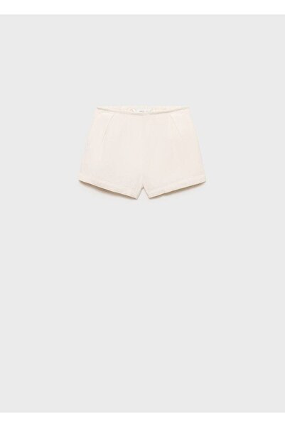 MANGO Baby Pili detaylı şort