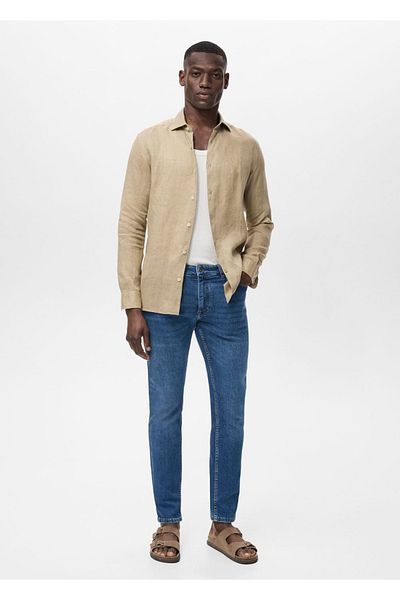 MANGO Man Jude skinny τζιν