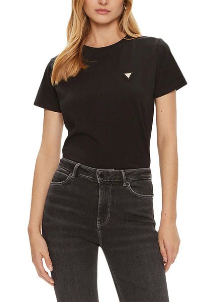 Guess Colette T-Shirt Women Black T-Shirt V4Yi09J1314-Jblk