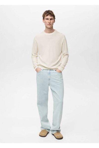MANGO Man Thin knitted sweater