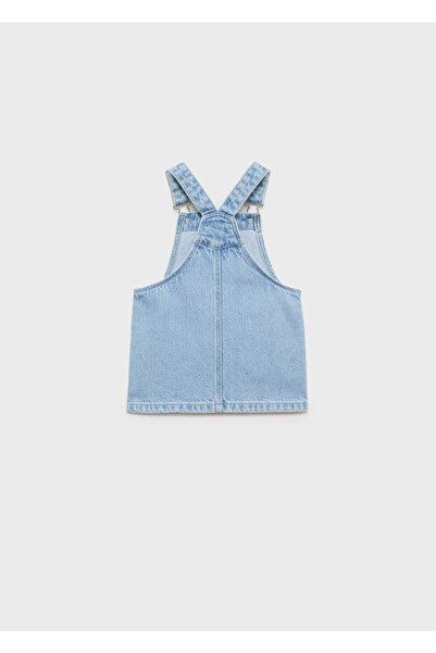 MANGO Baby Kısa Kot Jile Elbise