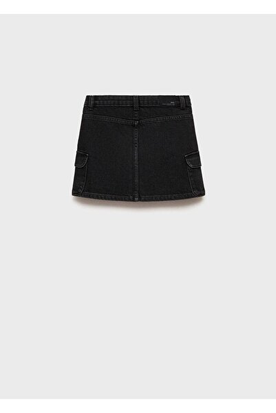 MANGO Kids DENIM MINI SKIRT