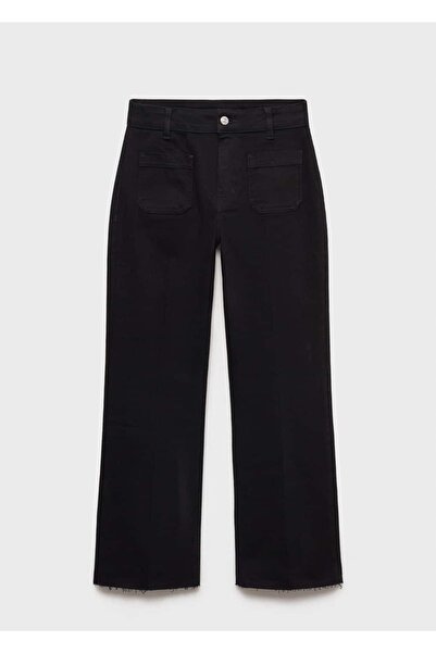 MANGO Woman Cepli flare jean pantolon