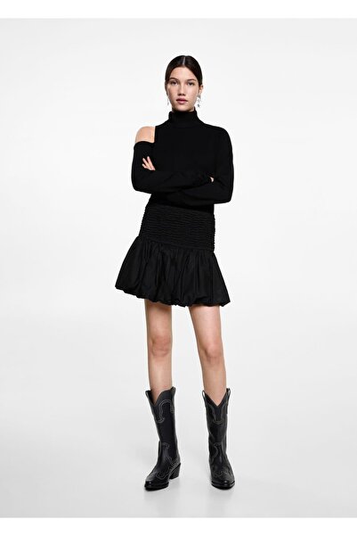 Mango Teen Fusta cu balon cu șnur