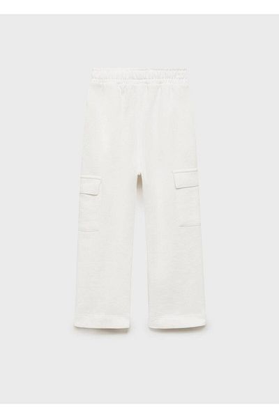 MANGO Kids Βαμβακερό παντελόνι Cargo