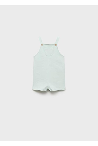 MANGO Baby Cotton Short Jumpsuit