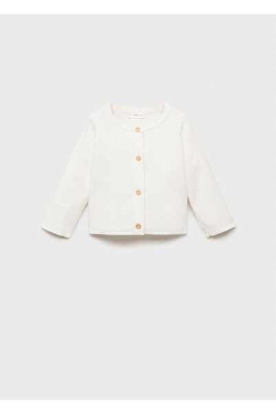 MANGO Baby Strickjacke mit Knöpfen