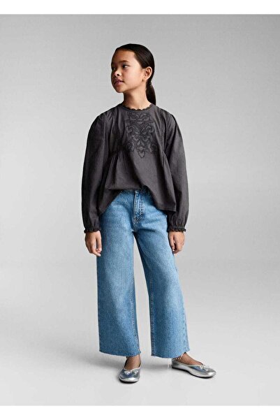 MANGO Kids Culotte jean pantolon