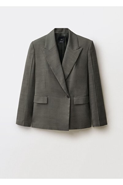 MANGO Woman Oversize kruvaze blazer ceket