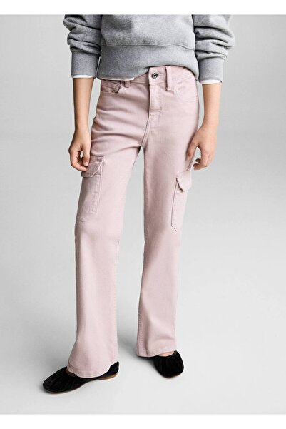 MANGO Kids Kargo flare jean