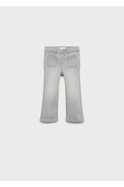 MANGO Baby Straight Cut Jeans with Pockets