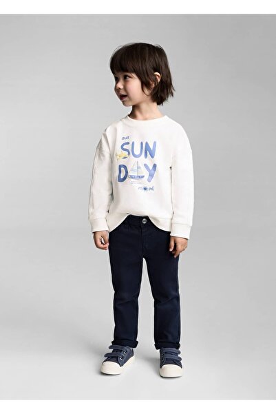 MANGO Baby Hanorac cu scris și modele