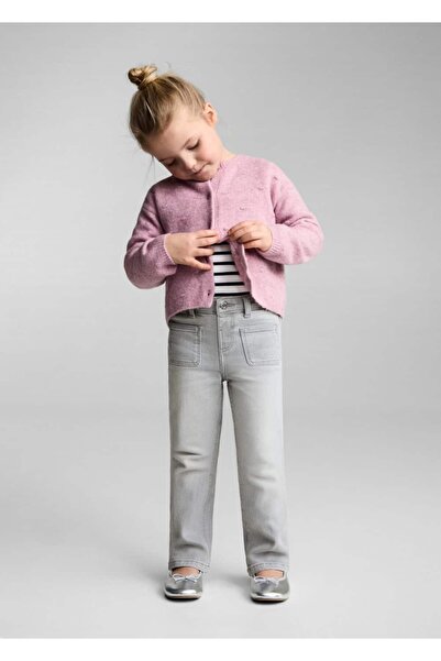 MANGO Baby Straight Cut Jeans with Pockets
