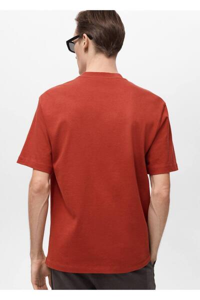 MANGO Man Heavy weight relaxed fit tişört