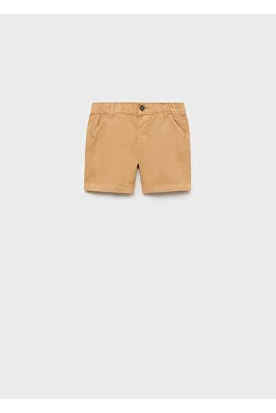 MANGO Baby Pamuklu Bermuda Şort